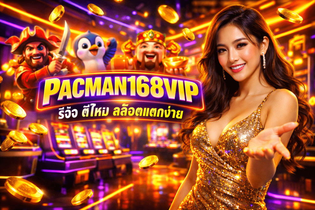 PACMAN168VIP ดีไหม รีวิว สล็อตแตกง่าย เปิดนานกว่า 5 ปี