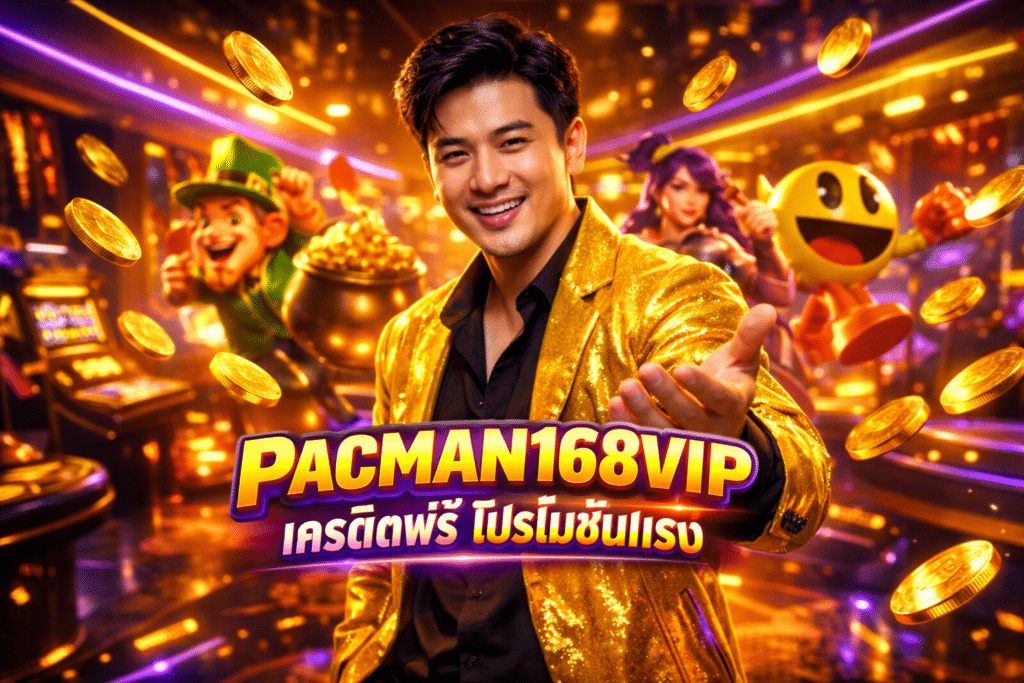 PACMAN168VIP เครดิตฟรี โปรโมชั่นแรง เหมาะกับสายลุ้นกำไร